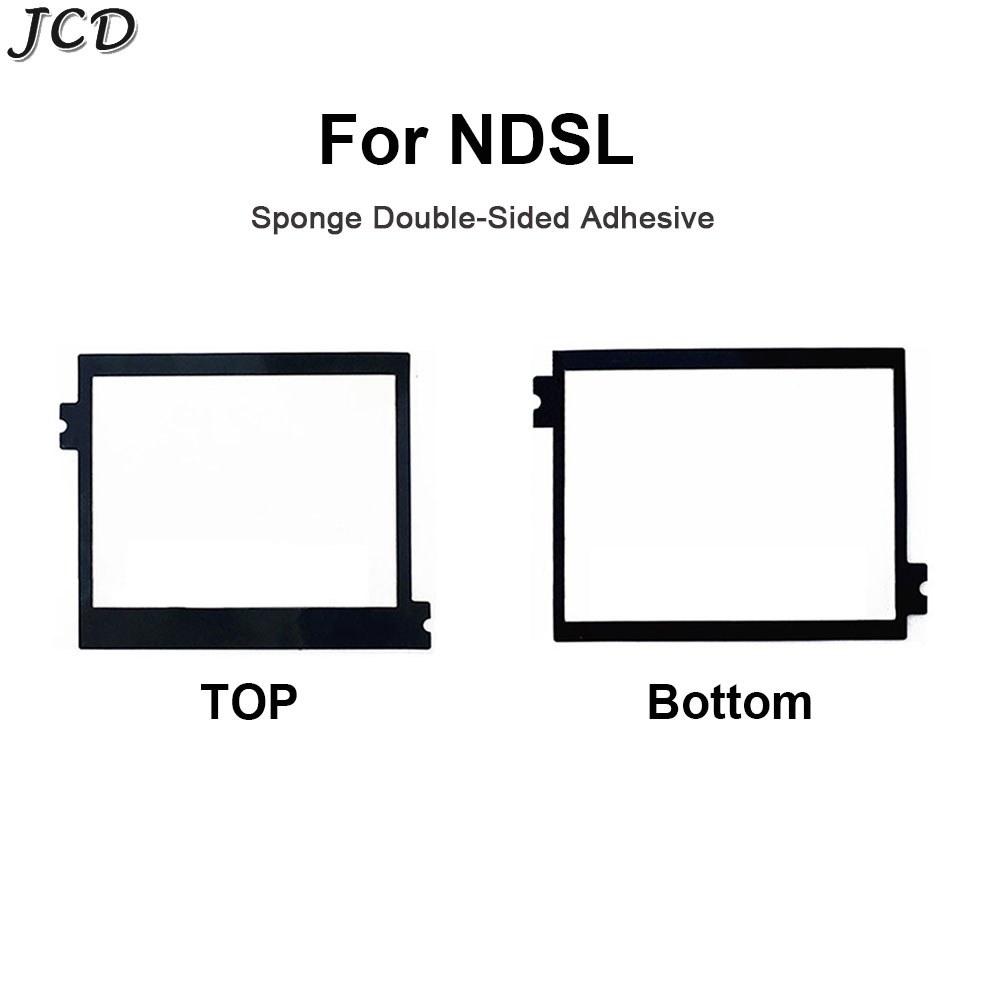 Lcd Screen Adhesive - JCD 1 ชิ้นด้านบนและด้านล่างหน้าจอ Lcd กาวกันฝุ่นสําหรับ DS