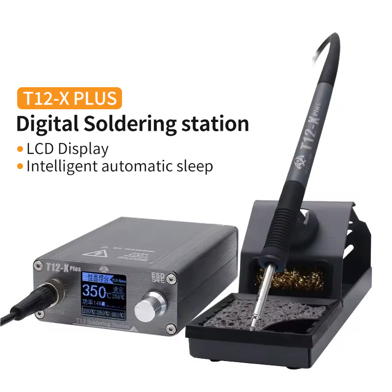 OSS T12-X PLUS สถานีบัดกรีอิเล - Electronics Repair Plus บทวิจารณ์และราคา