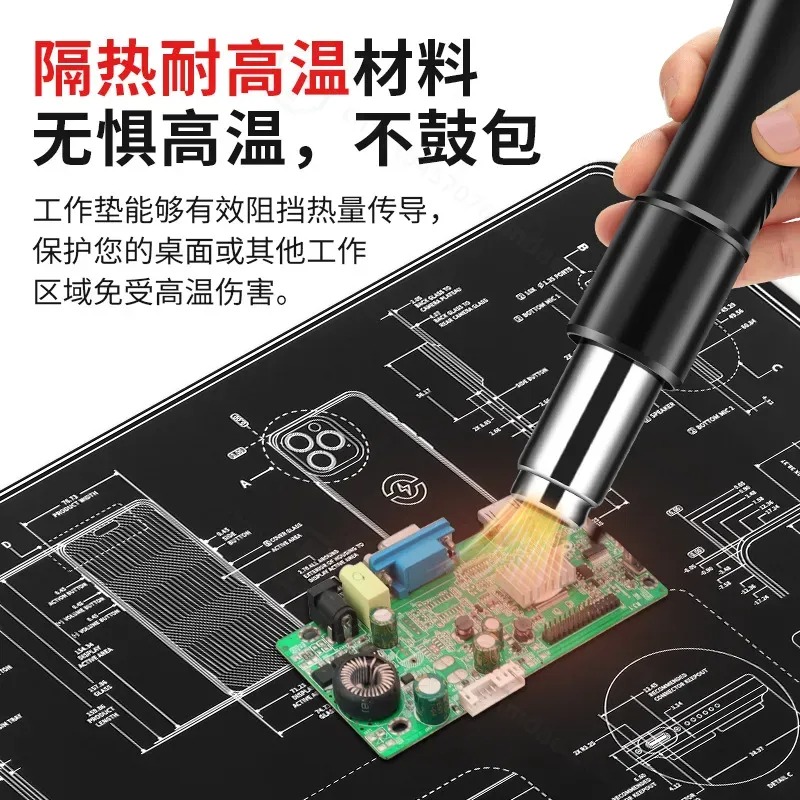 แผ่นซิลิโคนทนความร้อนสำหรับซ่อ - Heat Mat Silicone บทวิจารณ์และราคา