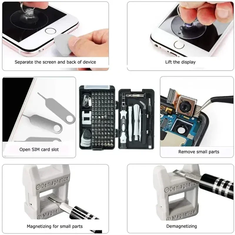 ชุดไขควงอเนกประสงค์ 115 in 1 ส - Electronics Repair Center บทวิจารณ์และราคา
