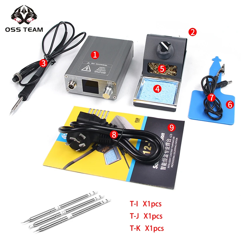 OSS T12-X PLUS สถานีบัดกรีอิเล - Electronics Repair Plus บทวิจารณ์และราคา