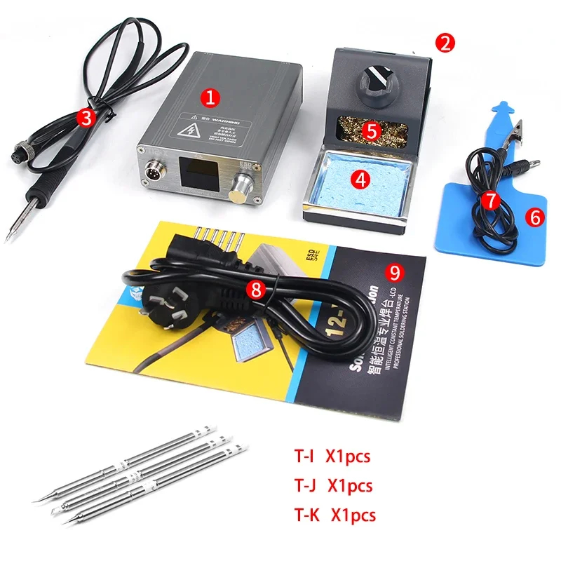 OSS T12-X PLUS สถานีบัดกรีอิเล - Electronics Repair Plus บทวิจารณ์และราคา