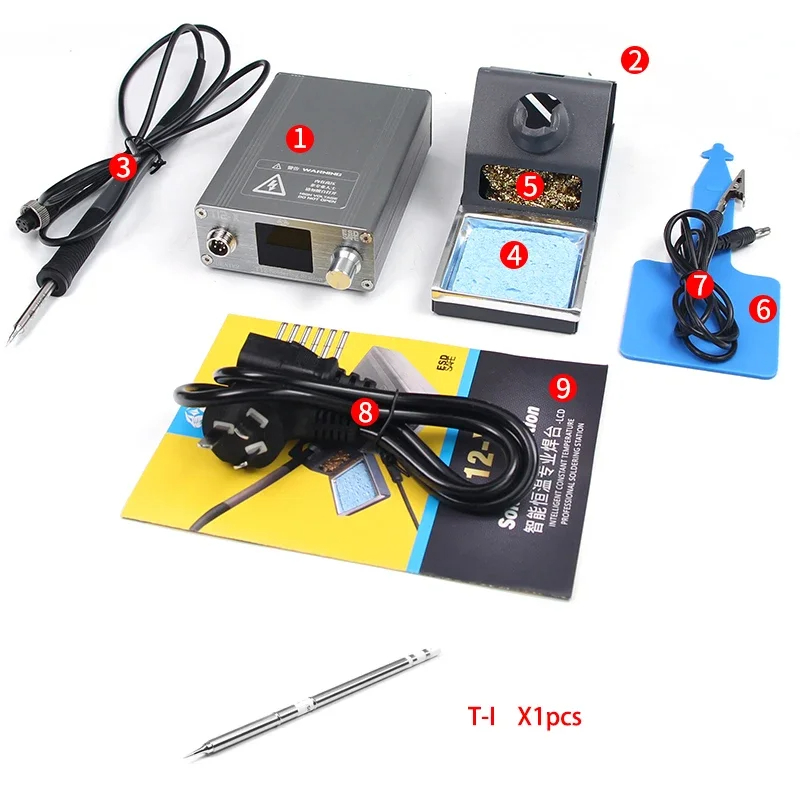 OSS T12-X PLUS สถานีบัดกรีอิเล - Electronics Repair Plus บทวิจารณ์และราคา