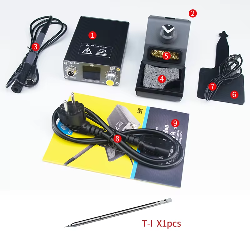 OSS T12-X PLUS สถานีบัดกรีอิเล - Electronics Repair Plus บทวิจารณ์และราคา