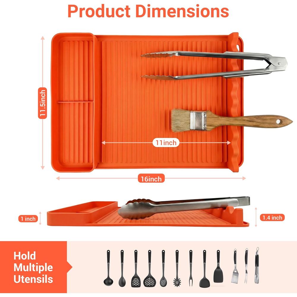 แผ่นรองย่างซิลิโคนทนความร้อน - - Heat Mat Silicone บทวิจารณ์และราคา