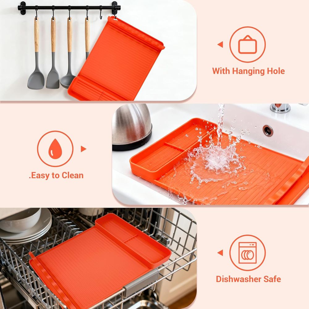 แผ่นรองย่างซิลิโคนทนความร้อน - - Heat Mat Silicone บทวิจารณ์และราคา