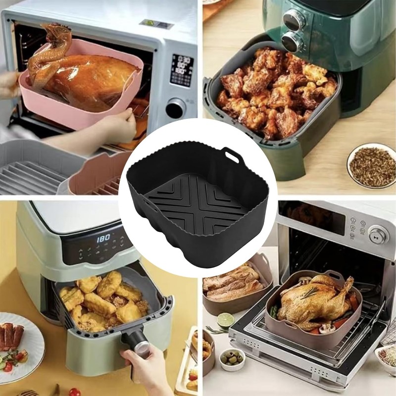 แผ่นรองซิลิโคนสำหรับหม้อทอดไร้ - Heat Mat Silicone บทวิจารณ์และราคา